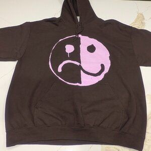 Fall Out Boy So Much for (Tour) Stardust Smiley Hoodie Unisex XL Fleece